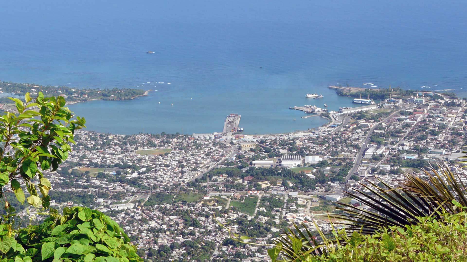 Luftaufnahme von Puerto Plata